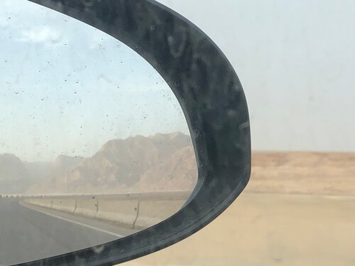Rearview Mirror in Egypt