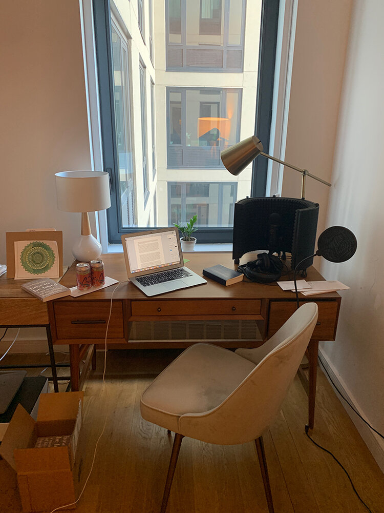 Author's Desk with Window